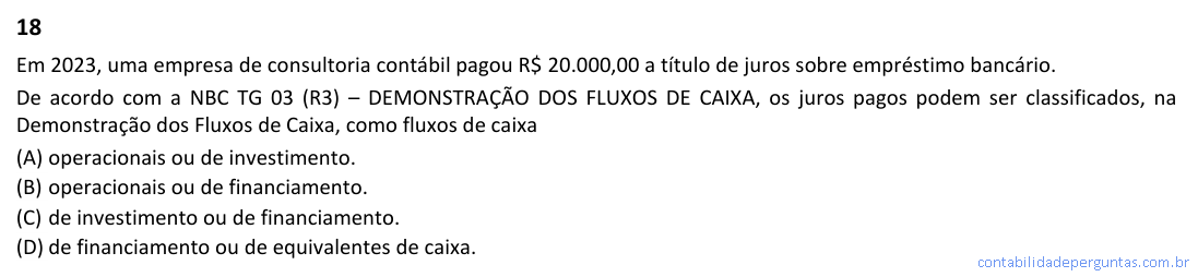 Imagem da Questão 18 — CFC 2026.1