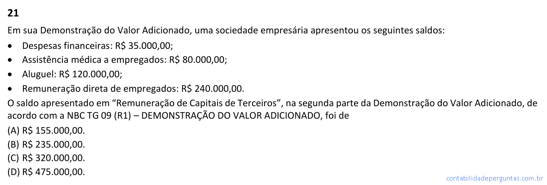 Imagem da Questão 21 — CFC 2026.1
