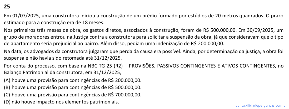 Imagem da Questão 25 — CFC 2026.1