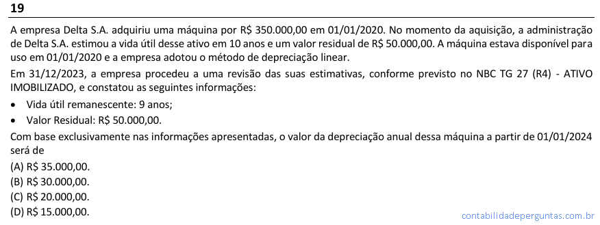 Imagem da questão 19