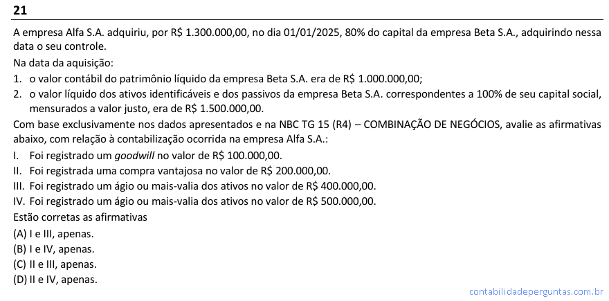 Imagem da questão 21