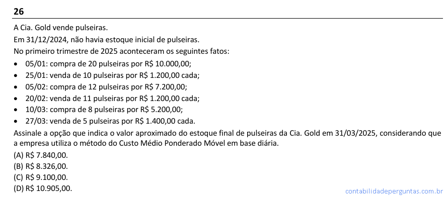 Imagem da questão 26